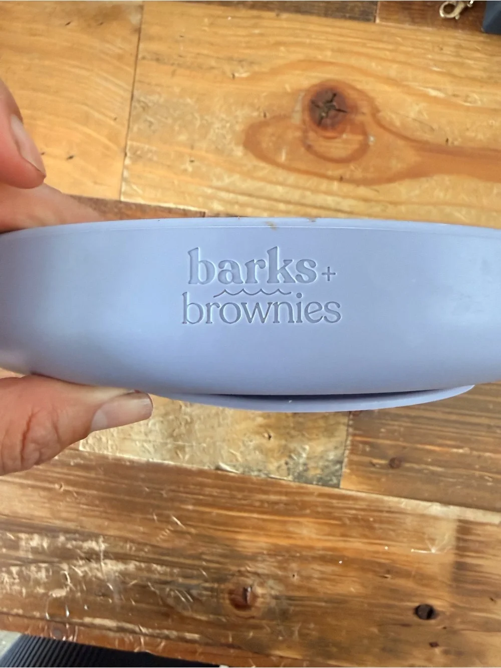 Slow Feeder Dog Bowl - Gray Scenic Design